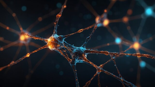 Synaptic Spark - Neural Connection Visualization.