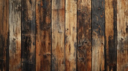 Anime-style background featuring rustic wood planks with repeating patterns, evoking a warm and nostalgic feel with its textured look.