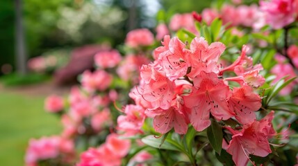 A beautiful pink flower with a green stem