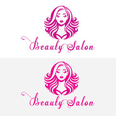 Beauty, salon, boutique, adult, makeup , cosmetic, hair salon, outstanding barber shop, barber, spa and beauty salon logo 