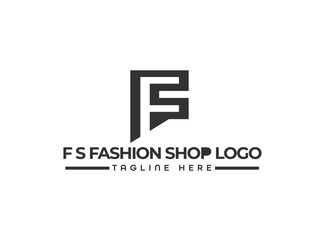 Fototapeta premium Fashion Business Logo Design Vector Template.