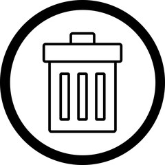 Trash Vector Icon Design