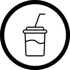 Soft Drink Vector Icon Design