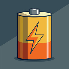 Battery Vector Design Illustration