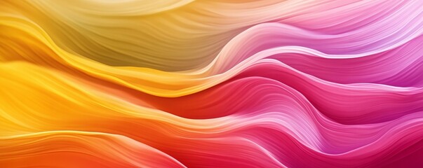 Colorful wave-like abstract gradient backdrop, vibrant digital art. Modern artistic background concept