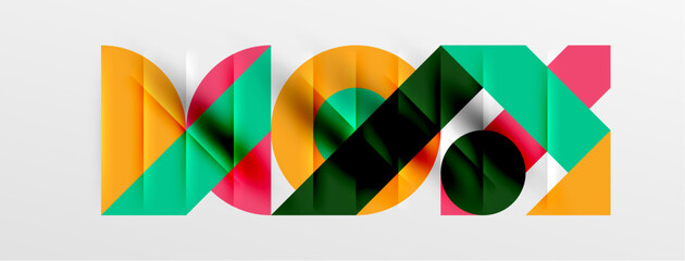 Round shapes, circles and lines minimal geometric background. Vector Illustration For Wallpaper, Banner, Background, Card, Book Illustration, landing page