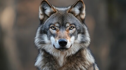 Obraz premium Wolf Portrait