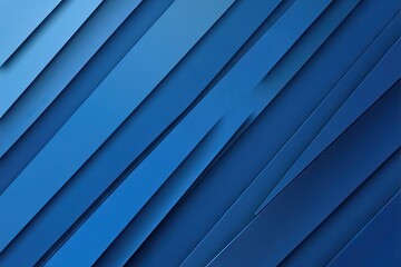 Obraz premium Blue Background with Diagonal Lines and Gradient Colors. AI generated illustration