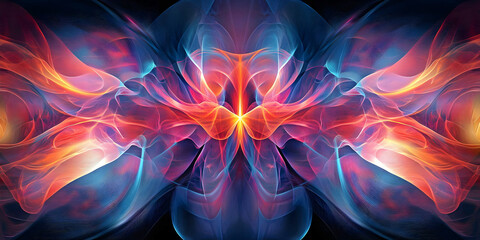 Panorama of Solfeggio Frequencies. AI generated.	
