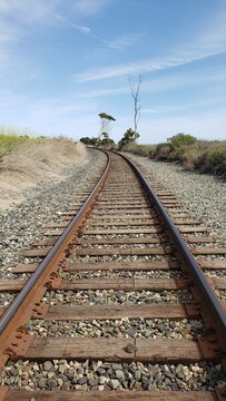 Railroad tracks 