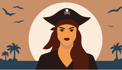 Pirates Silhouette illustration
