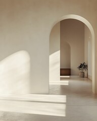modern room copy space wall background.