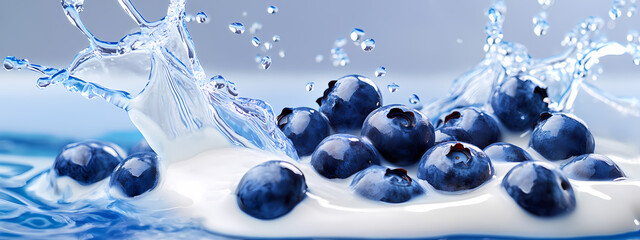 Blueberry Milk Explosion