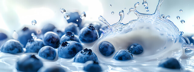 Blueberry Milk Explosion
