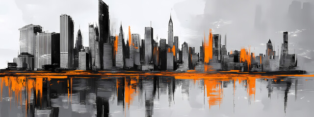 Urban Contrast: Order and Chaos