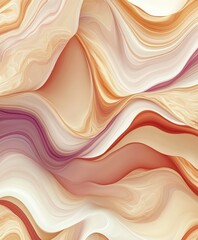 Abstract swirls in warm tones showcasing fluid patterns