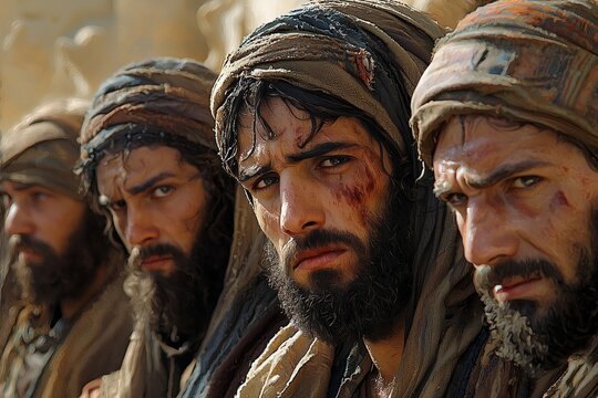 The Betrayal of Joseph: A Heartbreaking Scene of Sale to Midianite Traders