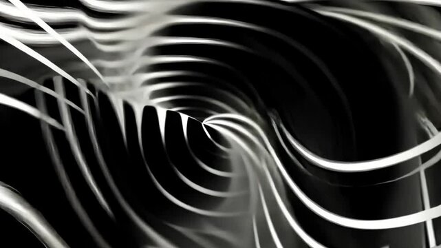 Vintage Lines in Black and White with Motion Design