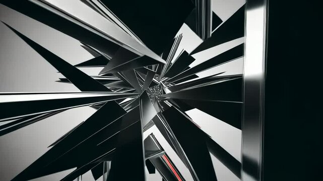 Vintage Monochrome Geometry with Motion Design