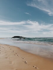 beach and sea