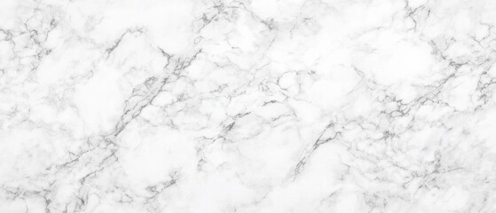 Obraz premium White marble texture with gray veins, presenting a clean and elegant feel.