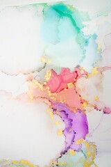 Original artwork photo of marble ink abstract art. High resolution photograph from exemplary original painting. Abstract painting was painted on HQ paper texture to create smooth marbling pattern.