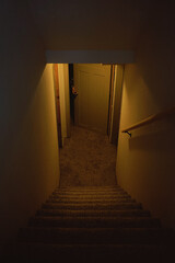 Basement Stairway with Hand