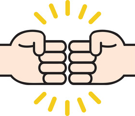 The Fist Bump Global Gestures icon.