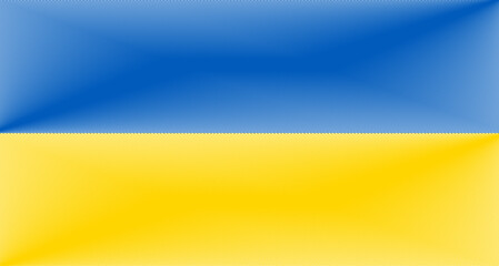 Ukraine Independence Day August 24. Scribble style Ukraine flag vector background. Poster, card, banner.