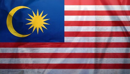 Malaysian Flag Flying Proudly in Various Scenes.