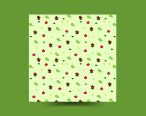 Stylish flower line pattern background
