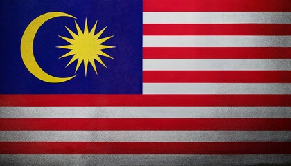 Malaysian Flag Flying Proudly in Various Scenes.