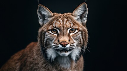 Close-up Portrait of a Lynx