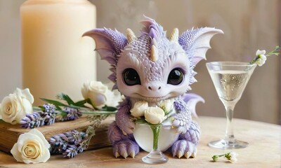 Adorable Baby Dragon