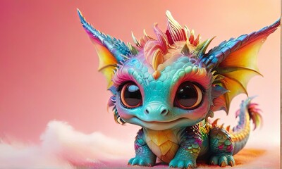 Adorable Baby Dragon
