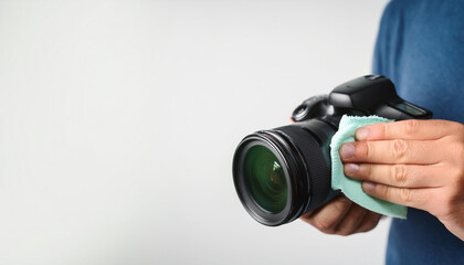 Professional Cleaning Camera Lens