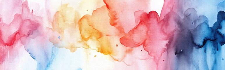 Fototapeta premium Watercolor abstract background