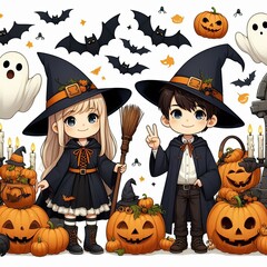 Children's Halloween  Magic Celebration 