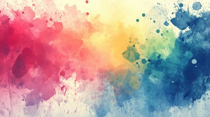 Fototapeta premium Watercolor abstract grunge background illustration