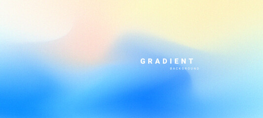 Fototapeta premium Blurred colored gradient background for presentation, banner,backdrop. Vector illustration. 