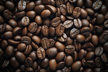 Obraz premium Coffee Beans Close-Up