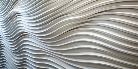 Fototapeta premium White Curved Wall, Abstract , Texture , Background, Design