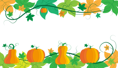 beautiful background with orange pumpkin, beautiful autumn background	