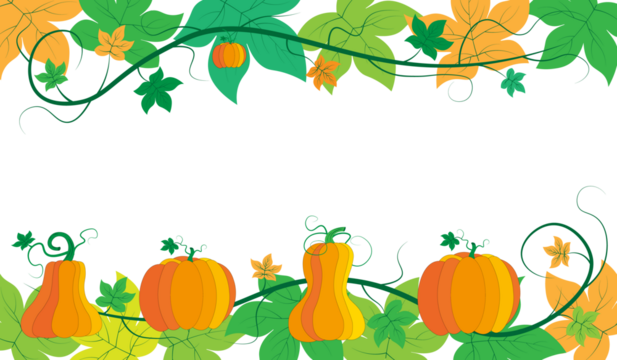 beautiful background with orange pumpkin, beautiful autumn background	