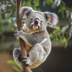 Naklejka premium Koala on Tree