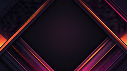 Obraz premium A modern abstract background featuring geometric shapes and vibrant colors, ideal for digital design and graphics.