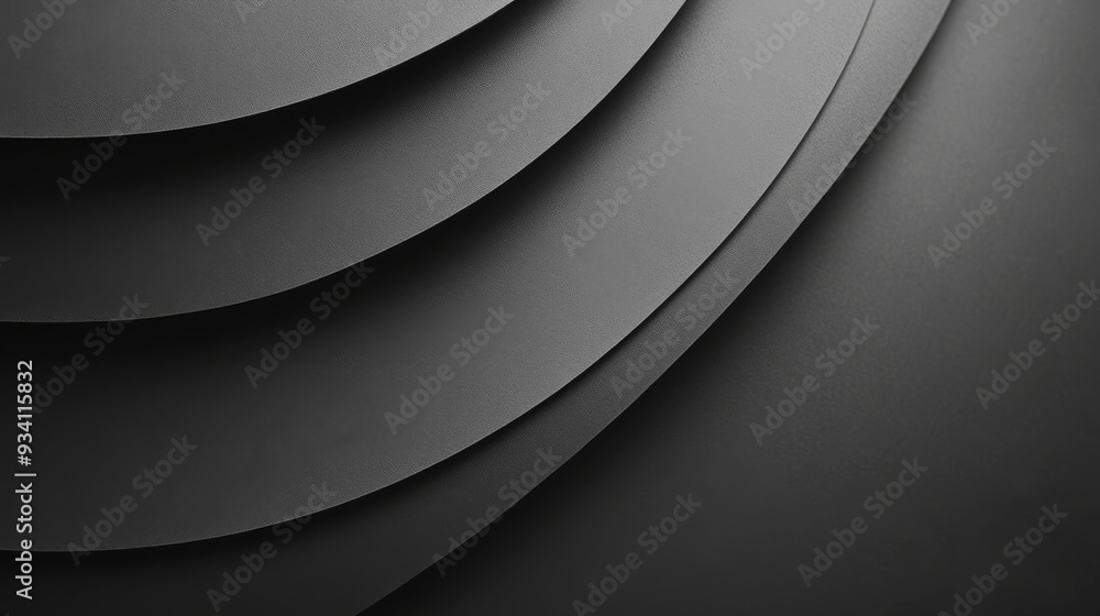 Poster Modern gradient background transitioning from light gray to charcoal gray, providing a sleek and versatile backdrop.