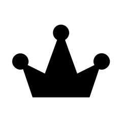 Imperial King Crown Solid Icon