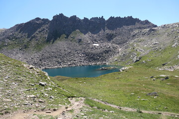 lake in the mountains