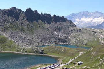 lake in the mountains